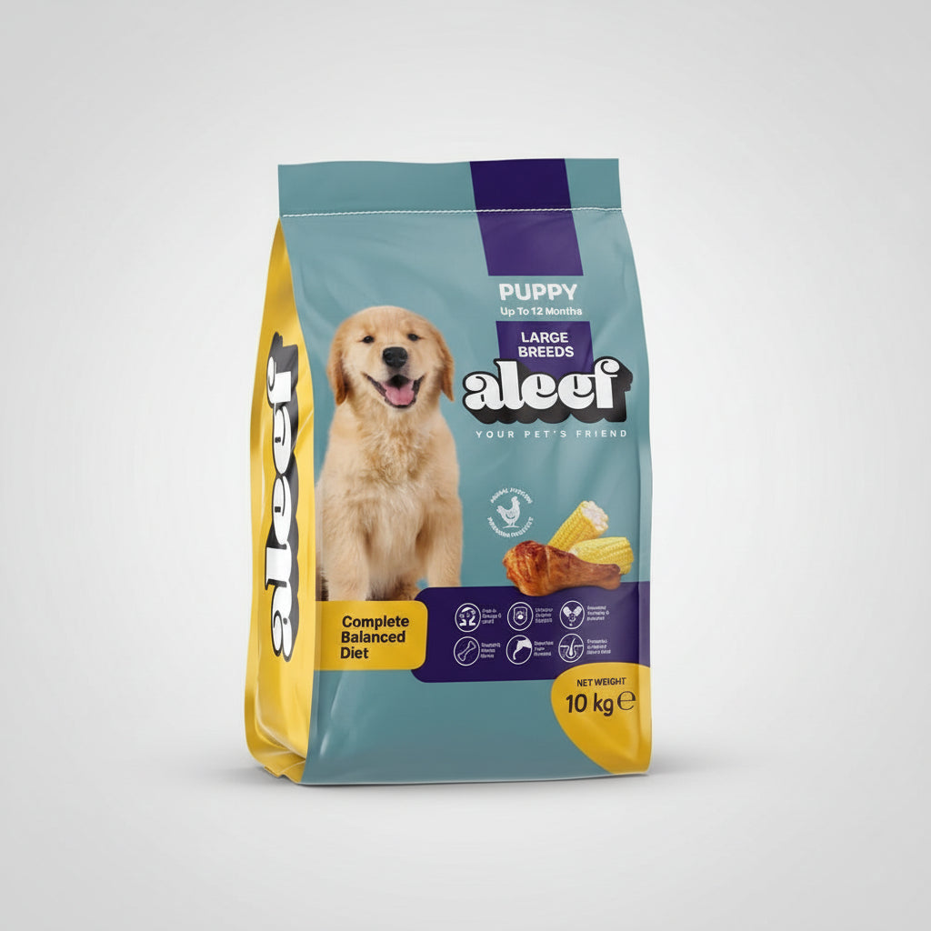 Aleef Puppy Dry Food for Large Breeds