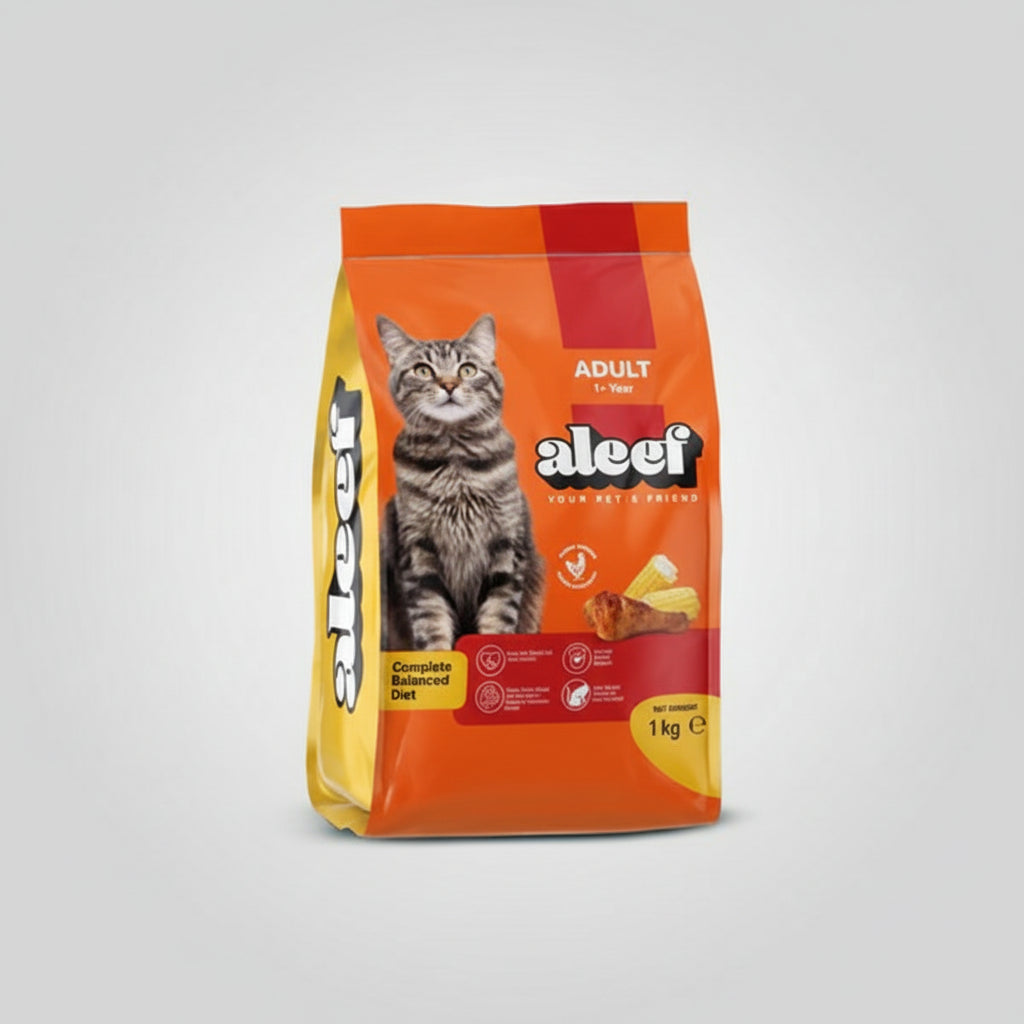 Aleef Adult Cat chicken with corn