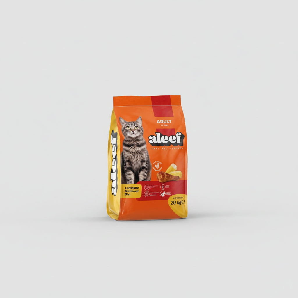 Aleef Adult Cat chicken with corn