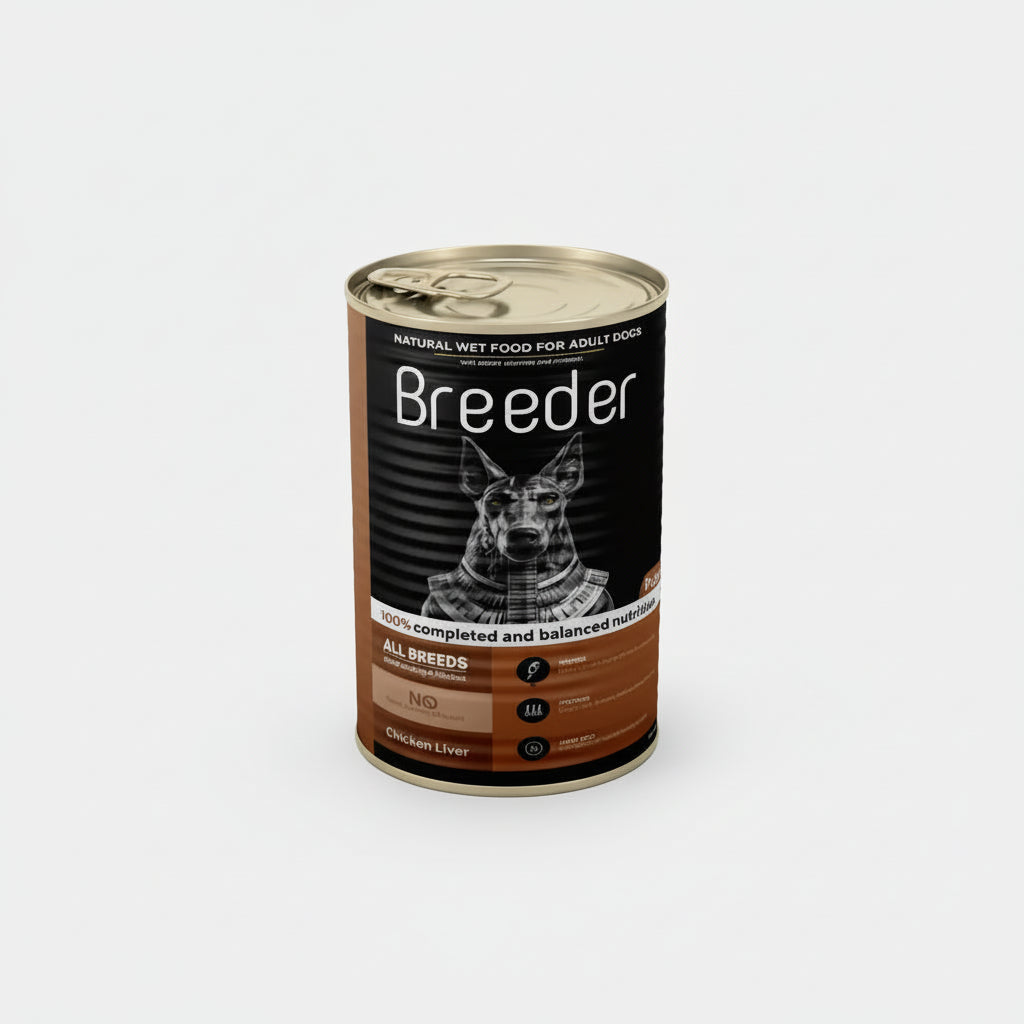 Breeder Dog Chicken & Liver 400g