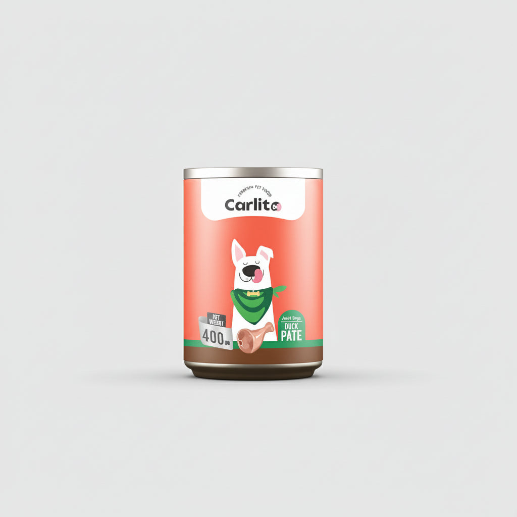 Carlito Adult Wet Food Duck Pate 400 Gm