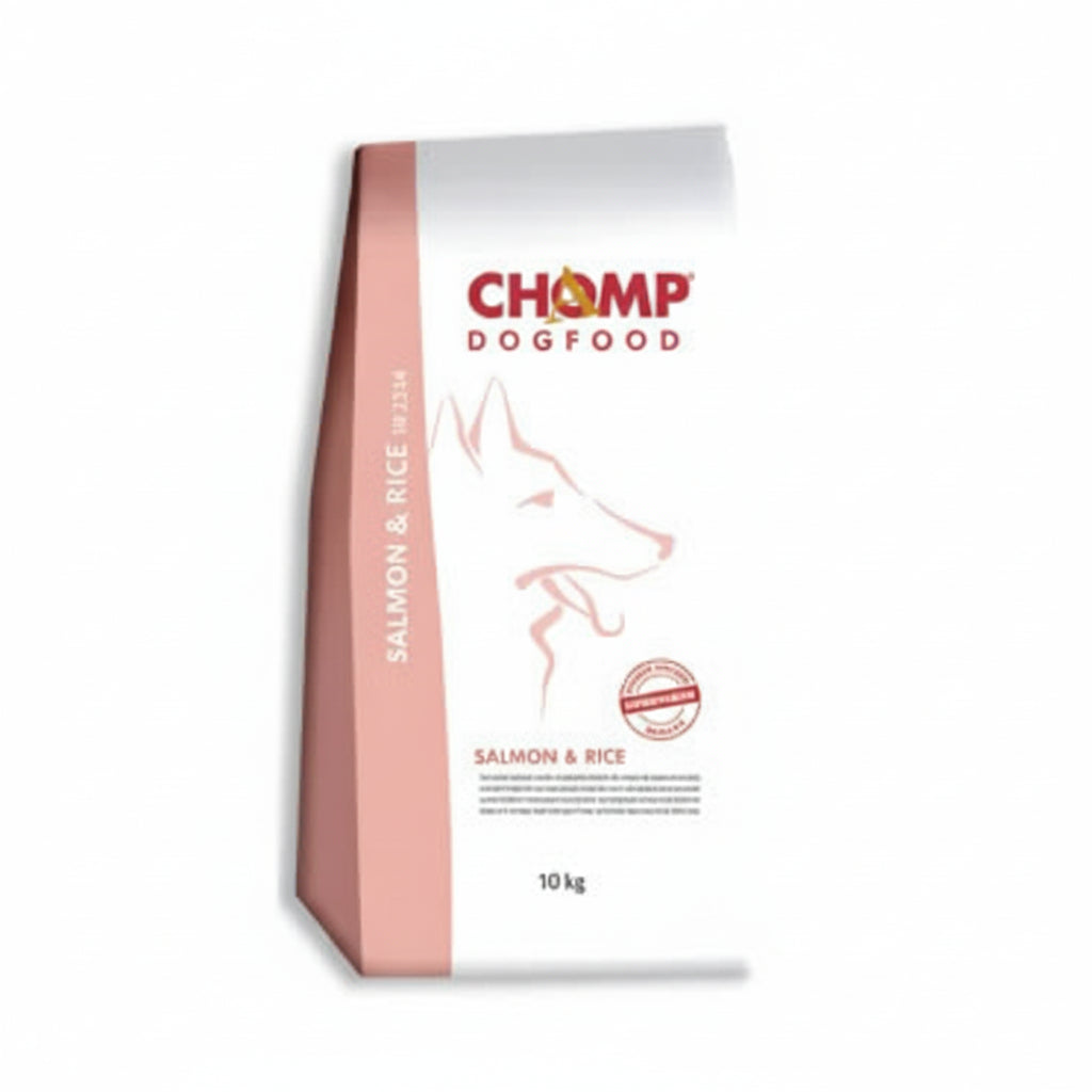 Champ salmon & rice 10kg