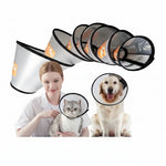 Covalent White Protective Pet Collar size 2