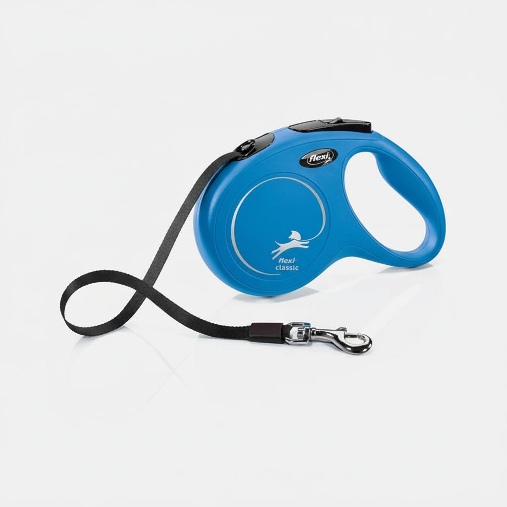 Flexi New Classic Retractable Dog Lead – German Engineered (Tape & Cord)