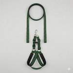 WooMe Army Green Dog Harness & Leash Set