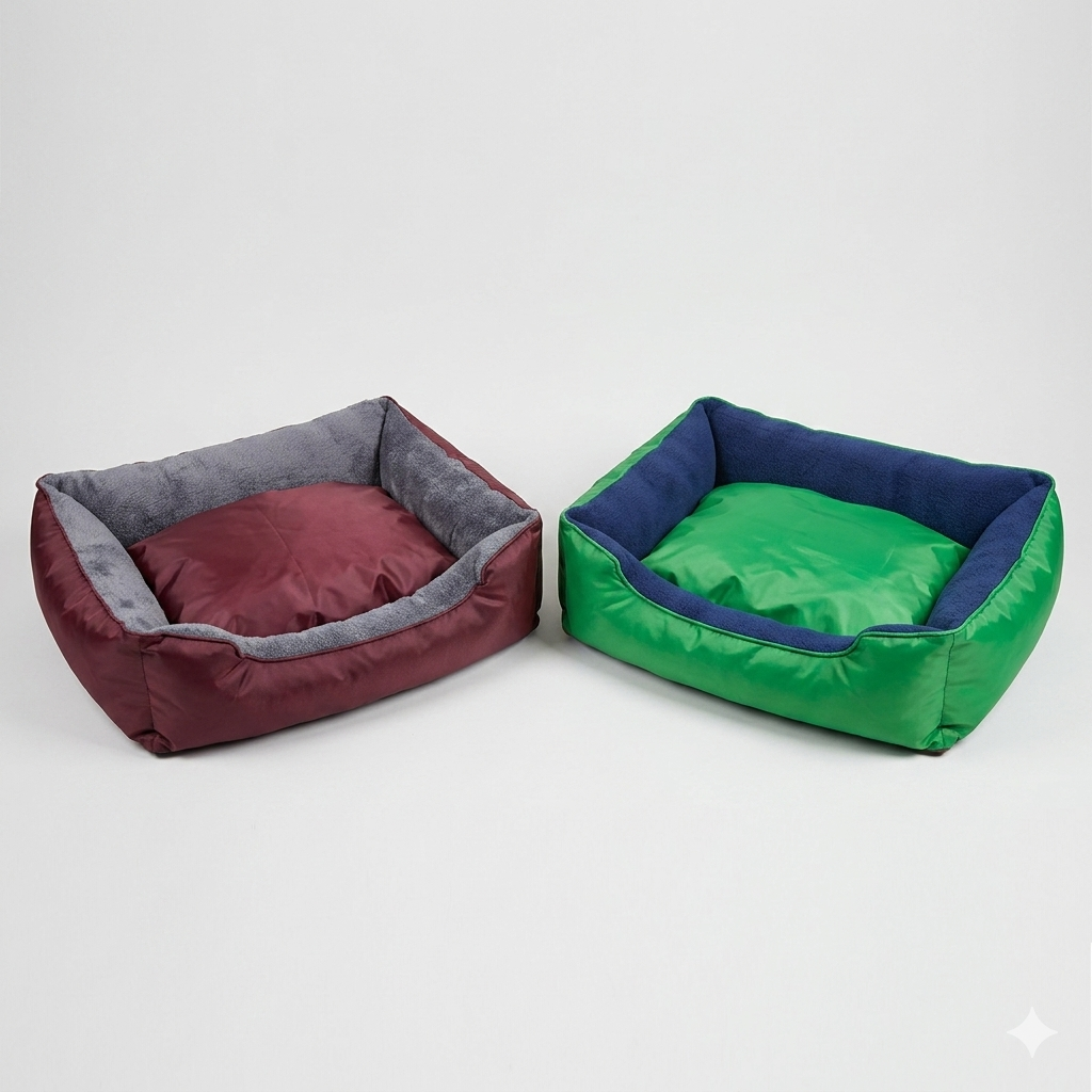Premium Two-Tone Orthopedic Pet Bed