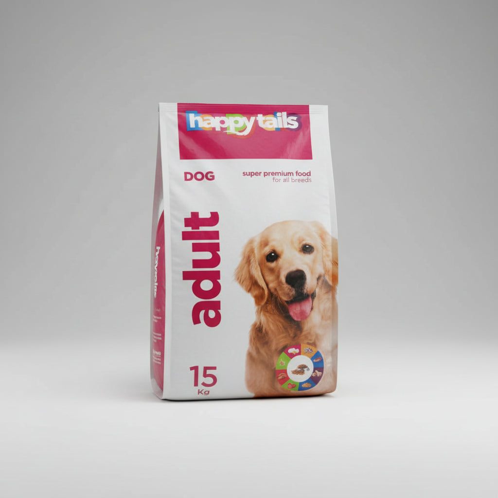 Happy Tails Adults Dry Food For Dogs 15 Kg