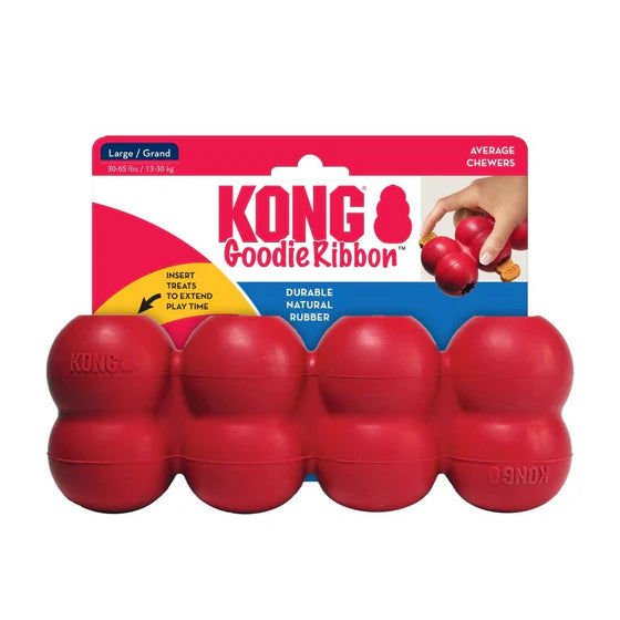 KONG Goodie Ribbon Dog Chew Toy – Medium