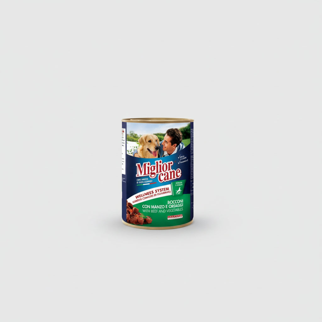 Miglior Dog Beef&Vegetables- 405 GM