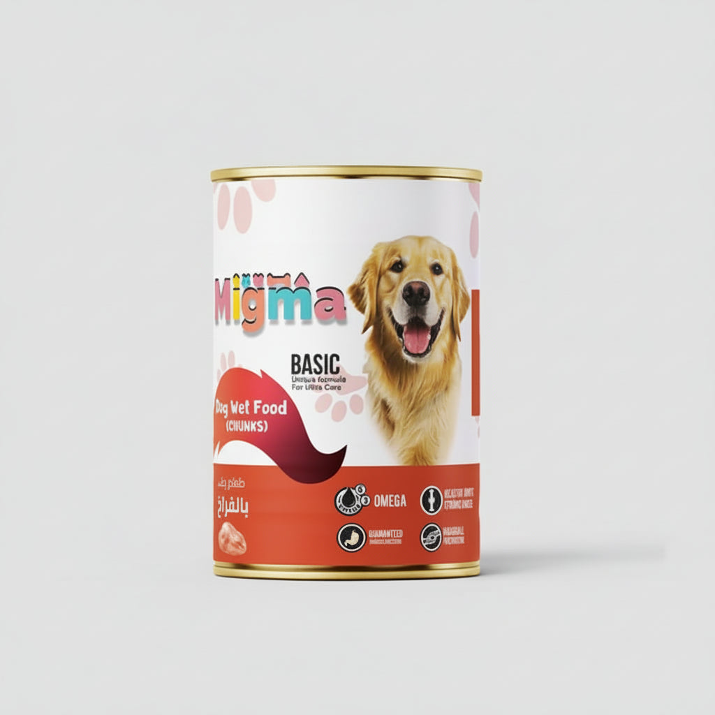 Migma Dog Wet Food Chicken Chunks 400gm