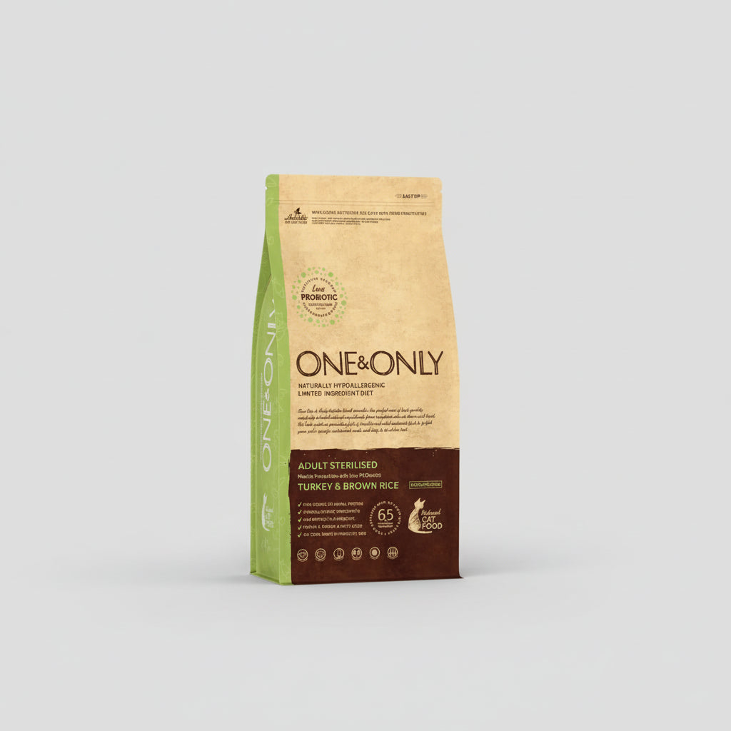 ONE & ONLY Adult Sterilized Turkey & Brown Rice 400g