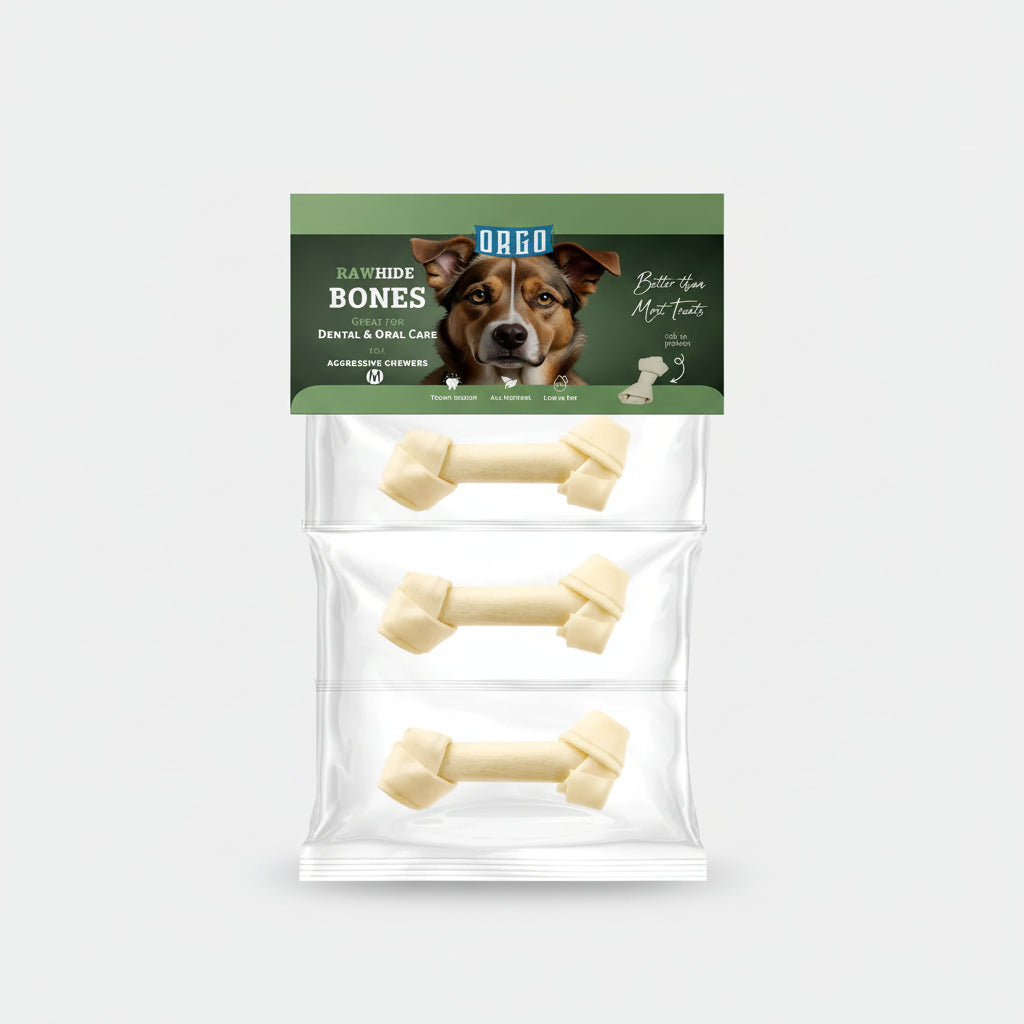 Orgo RawHide Bones 3 pcs small