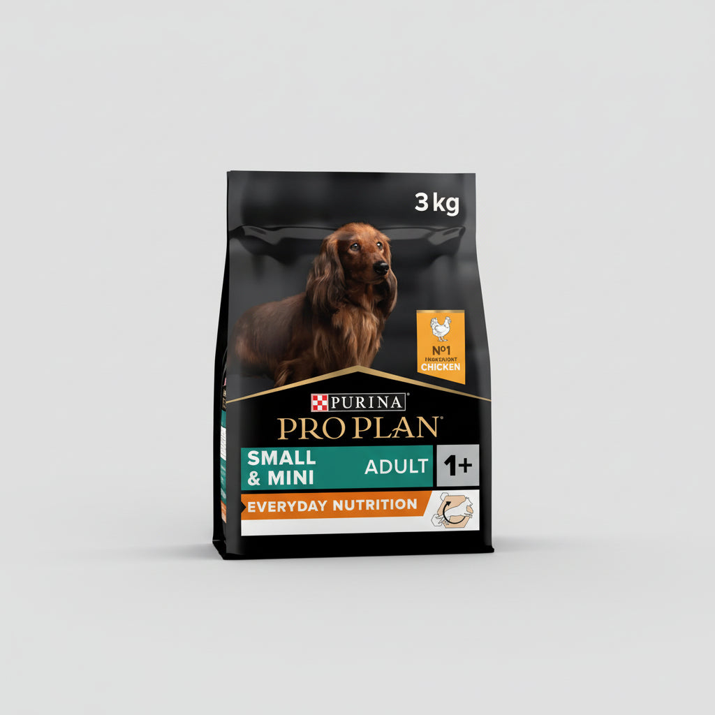 PURINAPRO PLAN Small & Mini Adult with Opti-balance, Rich in Chicken Dry Dog Food (3kg) - 3 KG