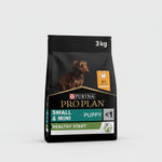 PURINA Pro Plan Small & Mini Puppy with OPTISTART, Rich in Chicken Dry Dog Food - 3 KG