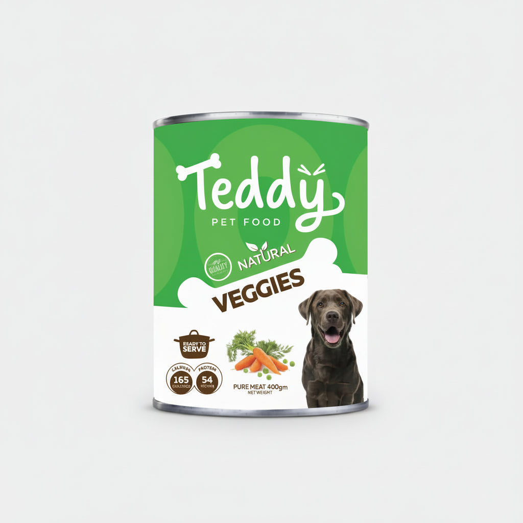 Teddy Dog Veggies - 400 GM