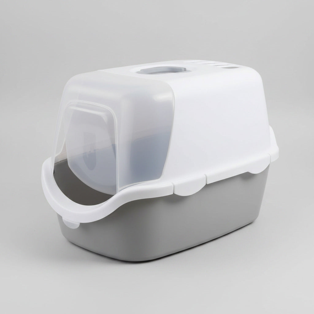 Stefanplast Cathy Easy Clean Hooded Cat Litter Box