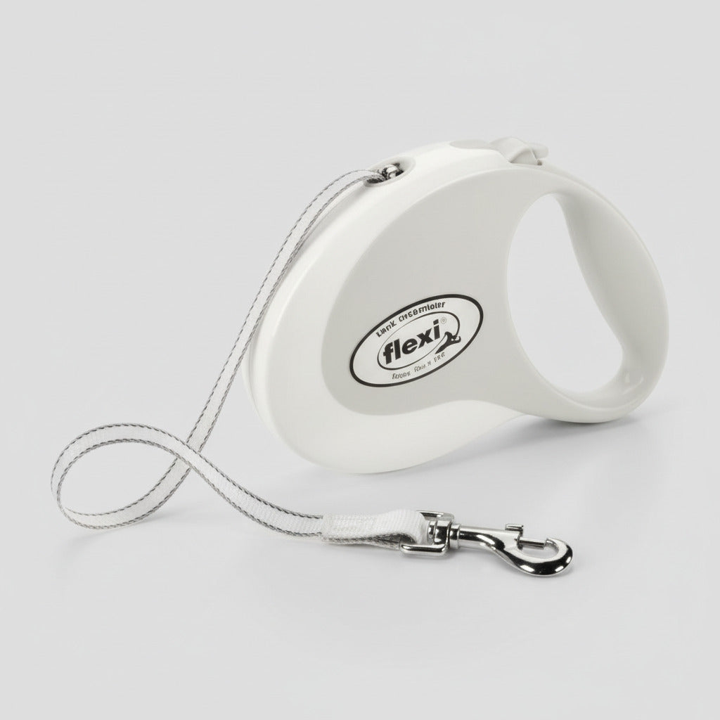 Flexi Style Retractable Tape Lead – Elegant Design with Soft Grip