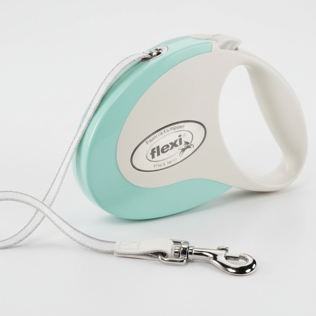 Flexi Style Retractable Tape Lead – Elegant Design with Soft Grip