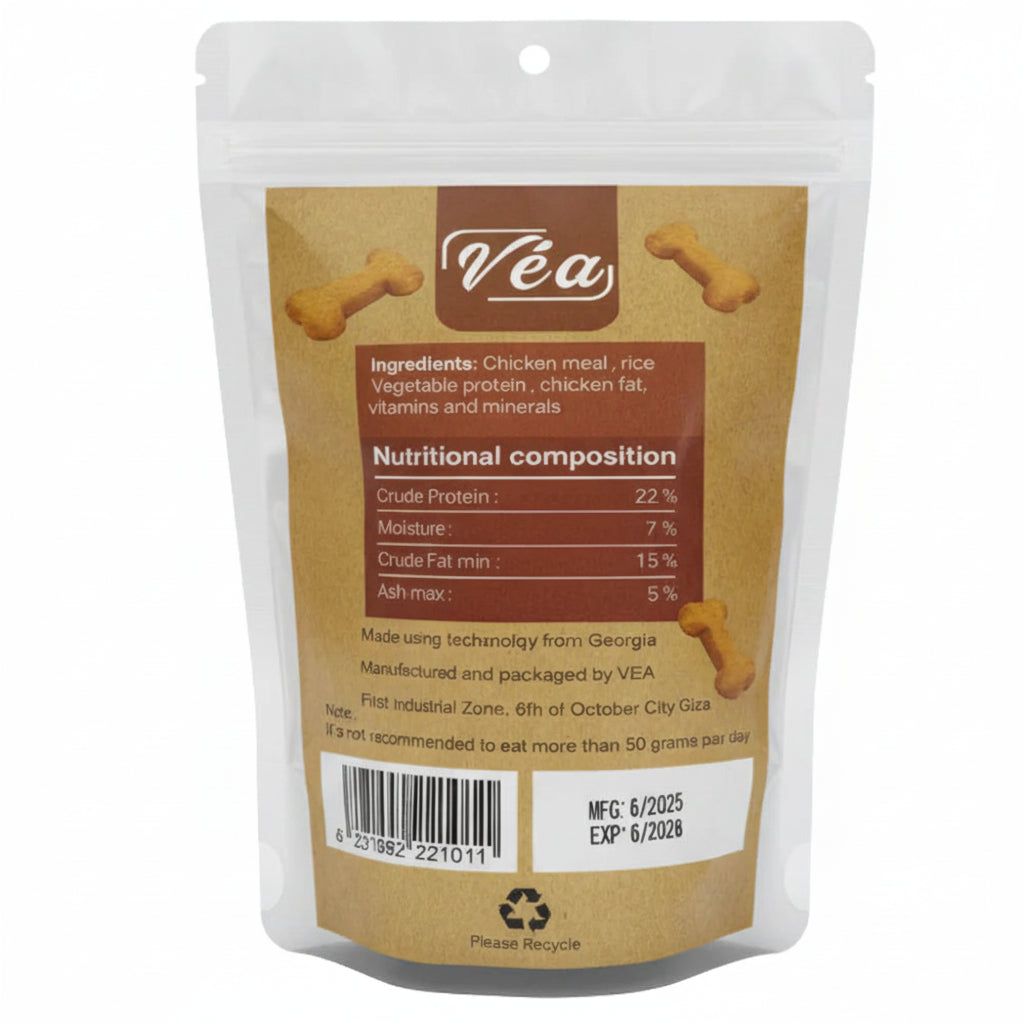 Vea Dog Treat Biscuits Baker Chicken 300g
