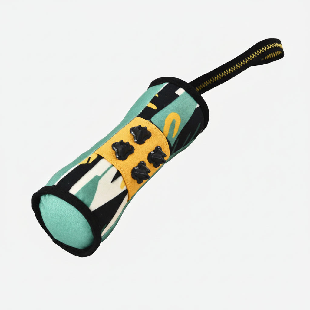 Naomi Plush Dog Toy – Cylindrical Drumstick Design (YT110061)