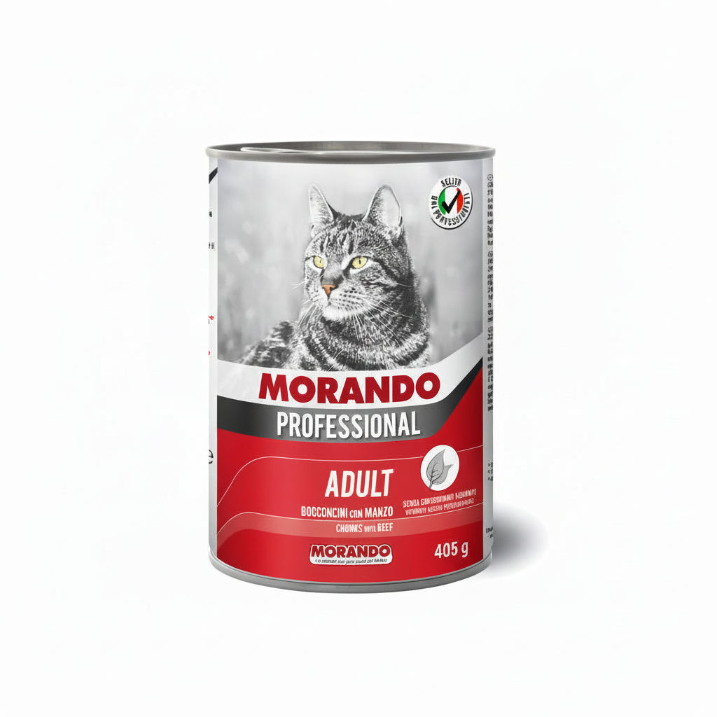 Morando Cat With Beef - 405 GM