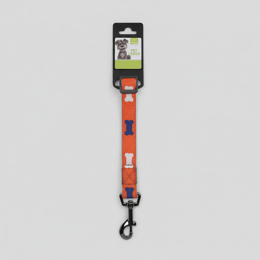 Nunbell Bone-Pattern Reflective Pet Leash