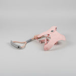 Strawberry Pink Mesh Comfort Harness & Rope Leash Set — Medium Breed (8–12kg)