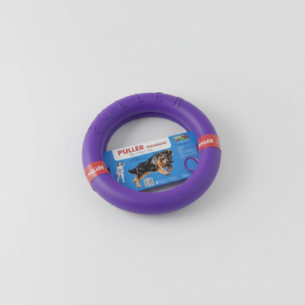 PULLER Dog Fitness Tool - Dynamic 2-Ring Training & Exercise