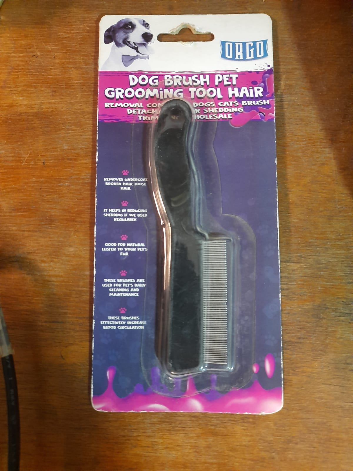 ORGO Professional Pet Grooming Comb