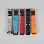 Adjustable Reflective Pet Collar with Safety Buckle (Small)