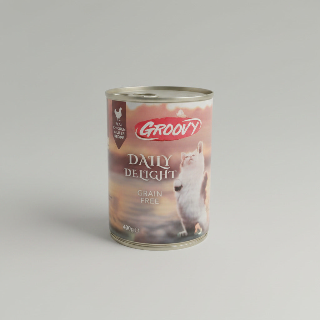 Groovy Daily Delight Grain-Free Wet Cat Food