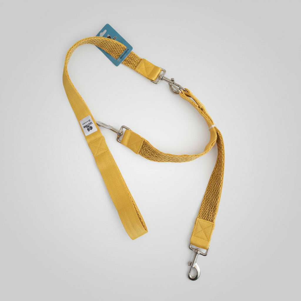 WooMe Heavy-Duty Double Dog Leash
