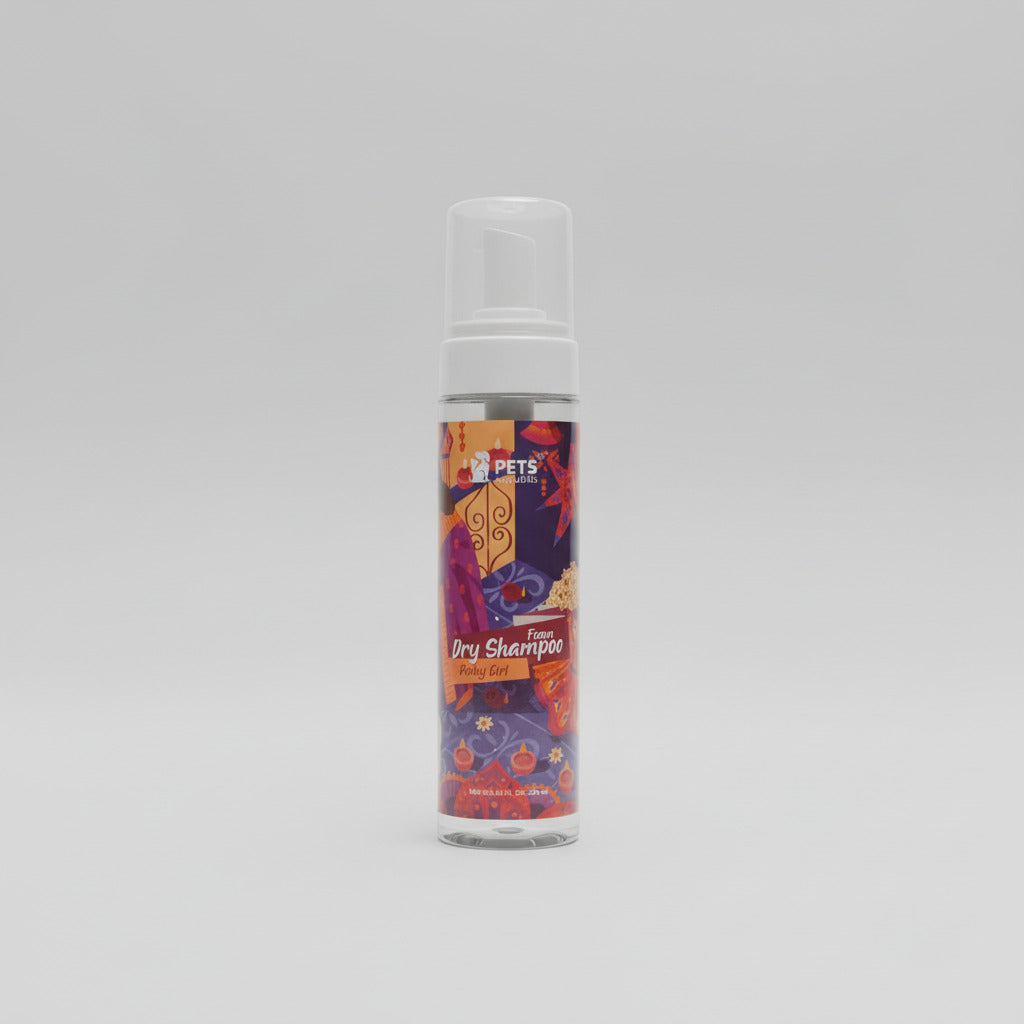 Pets Republic Refreshing Foam Dry Shampoo – 250ml (Assorted Scents)