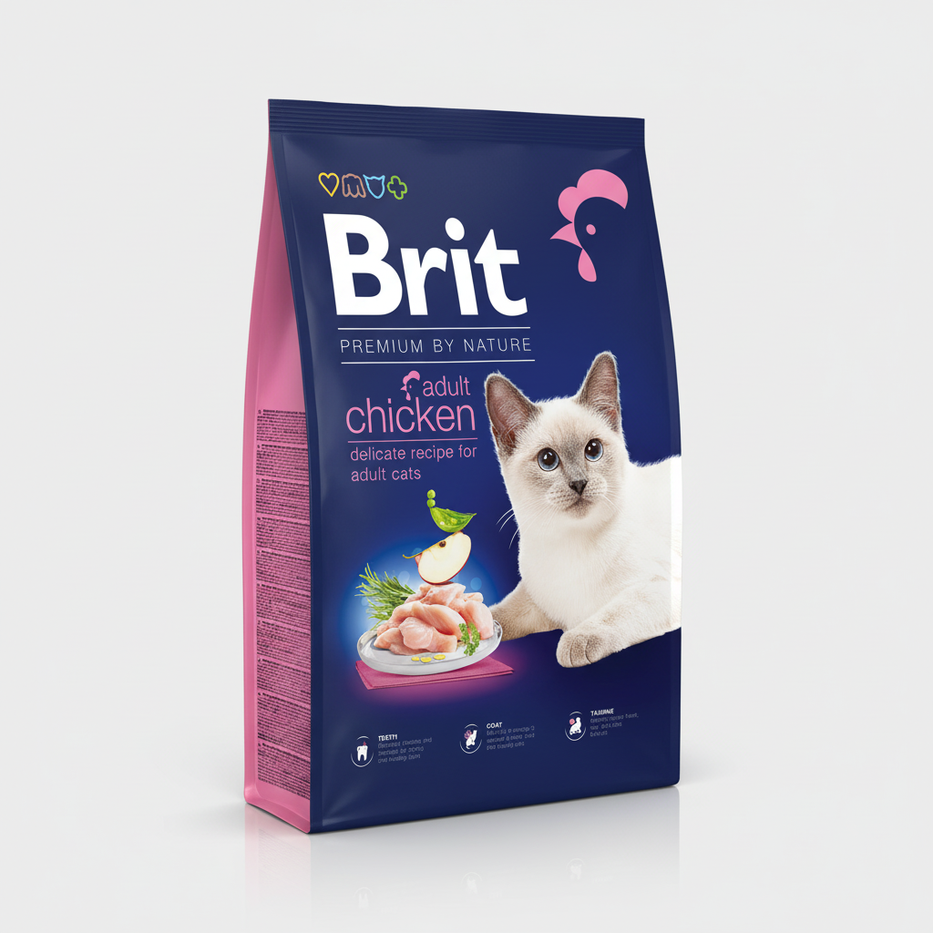 Brit Chicken Cat dry food Adult 8kg