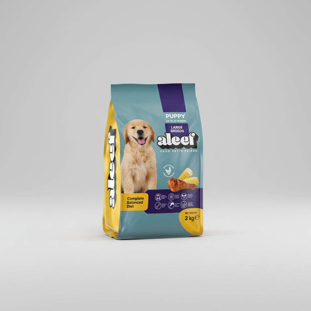 Aleef Puppy Dry Food for Large Breeds