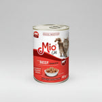 Mio Cat Wet Food with Beef 400g