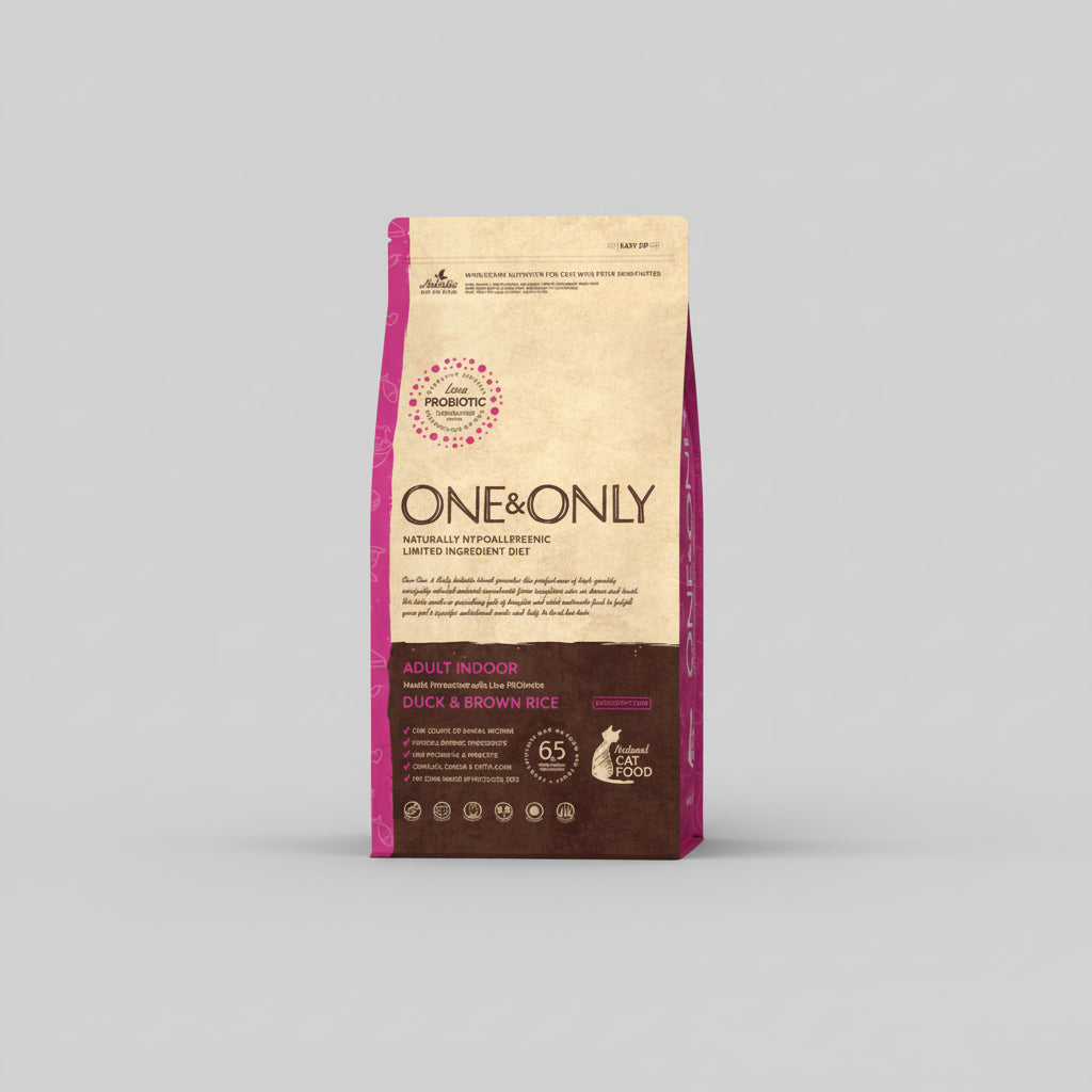 One & Only - Dry Cat Food - Indoor - Duck and Rice 12kg
