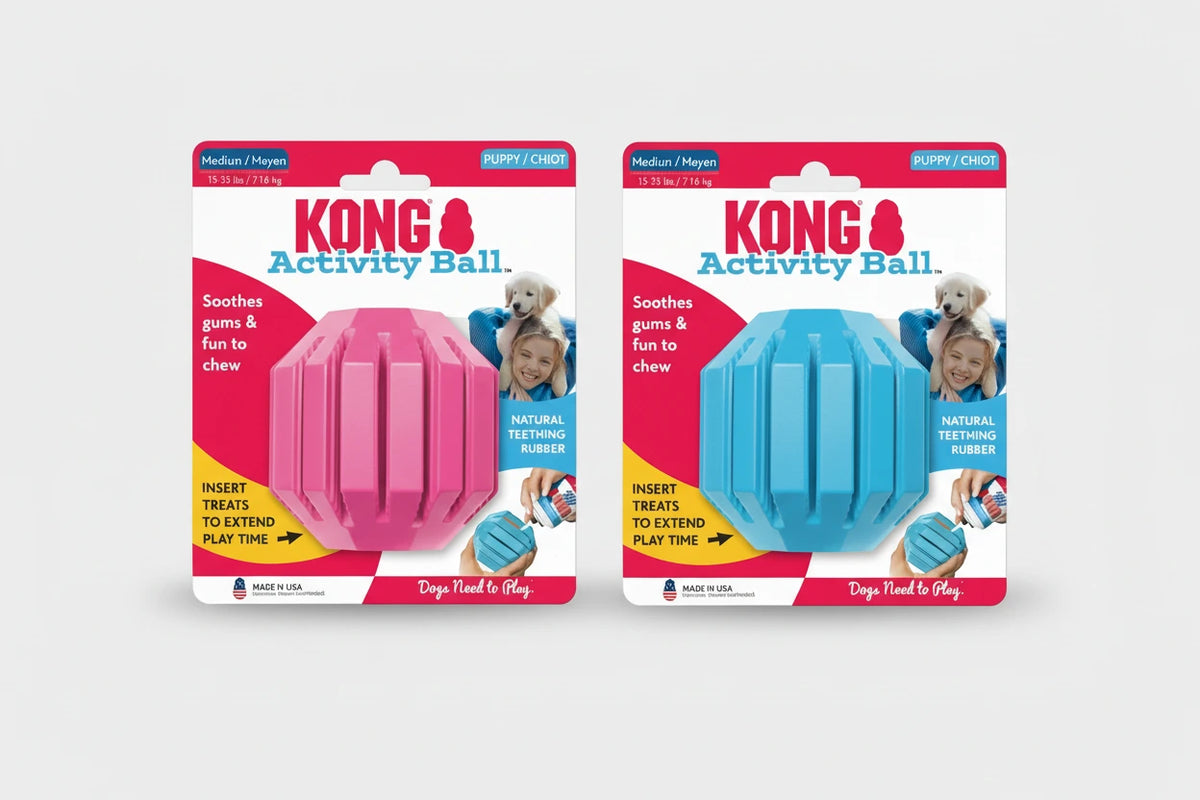 KONG Puppy Activity Ball – Medium