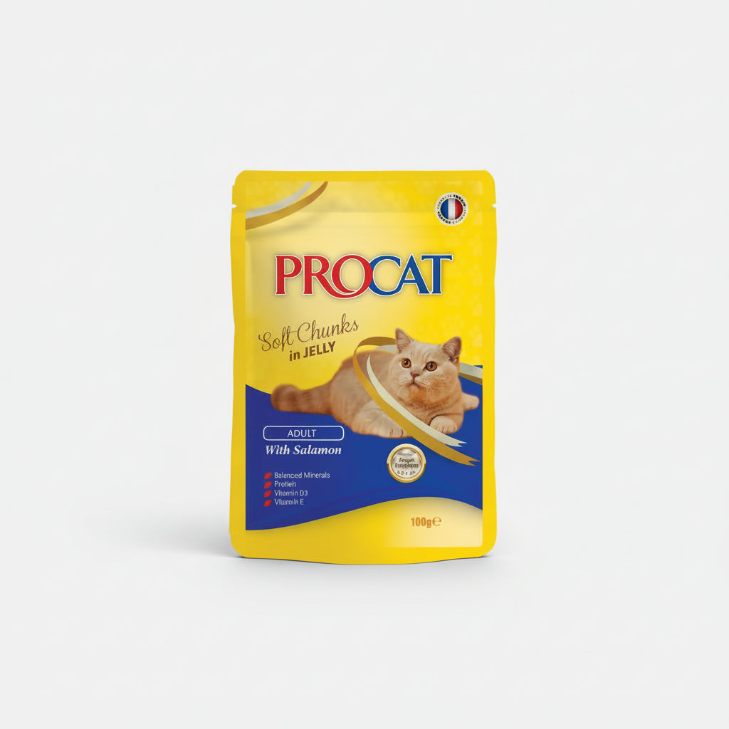 Procat Pouch Salmon 100 GM