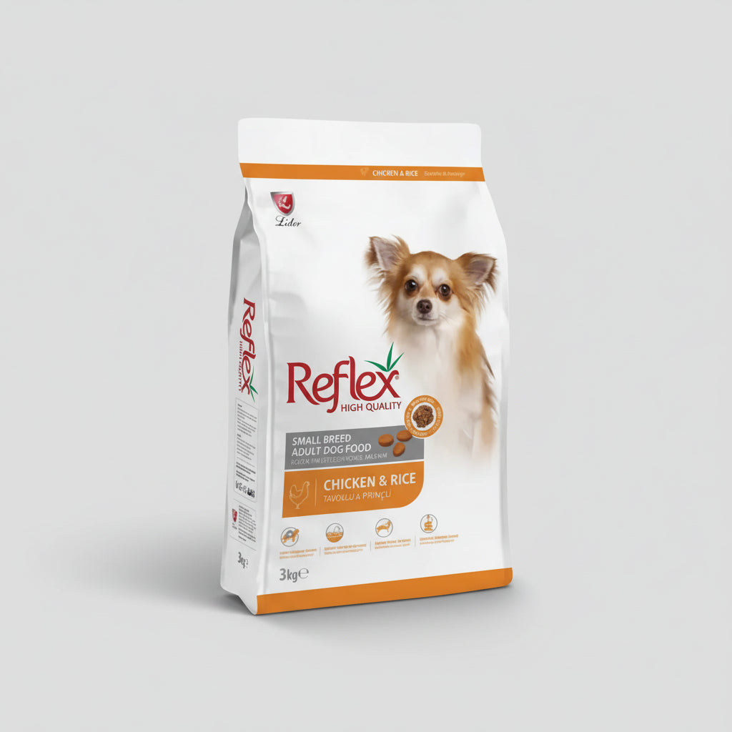 Reflex Adult Dog Small Breed With Chicken & Rice 3 kg