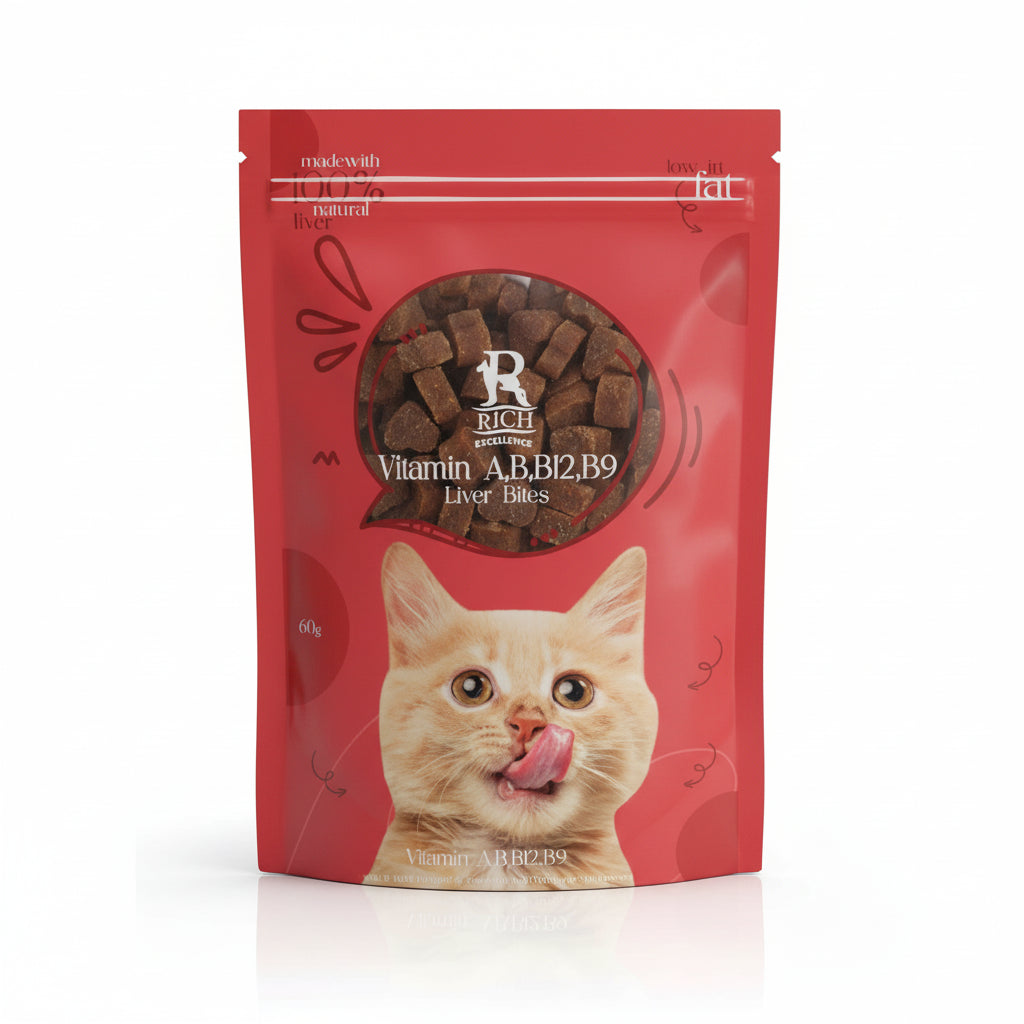 rich cat bites - liver 60 g
