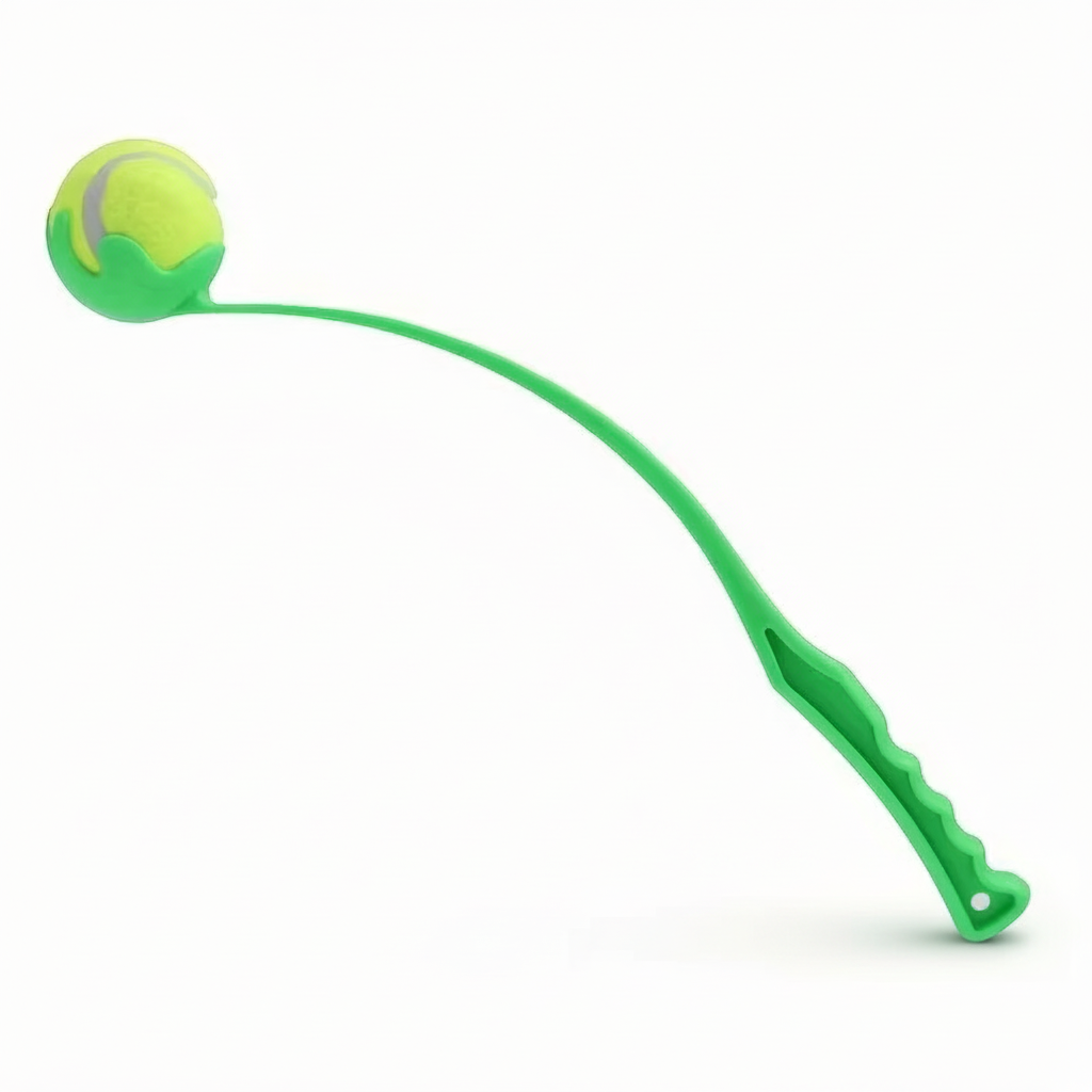 Nunbell Lightweight Tennis Ball Launcher – Ergonomic Fetch Stick Dog Toy
