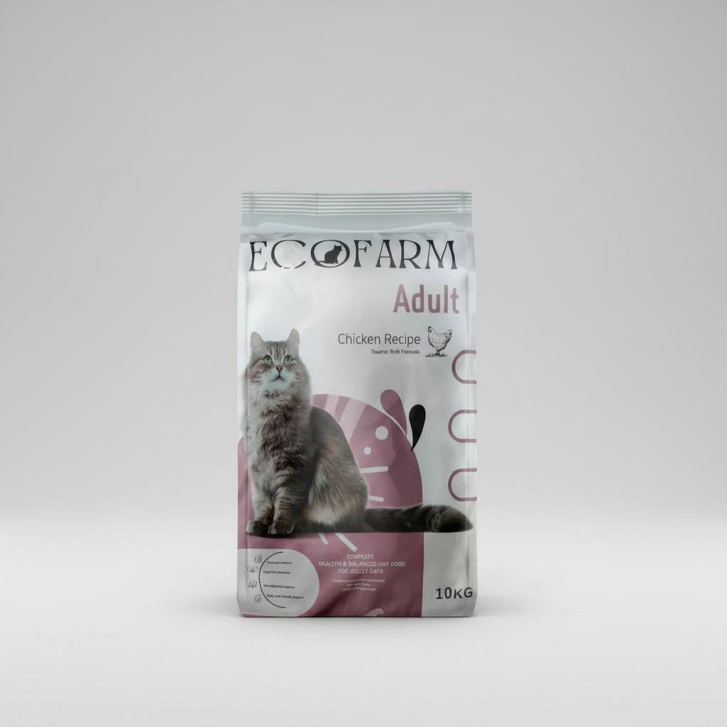 Eco Farm Adult Cat dry food 10kg