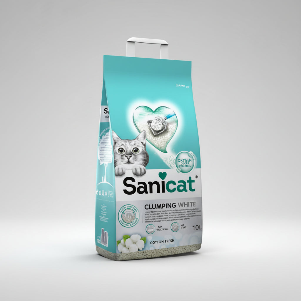 SaniCat Active White 10L