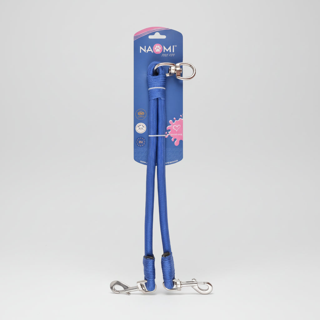 Naomi Pet Leash Coupler for Two Dogs