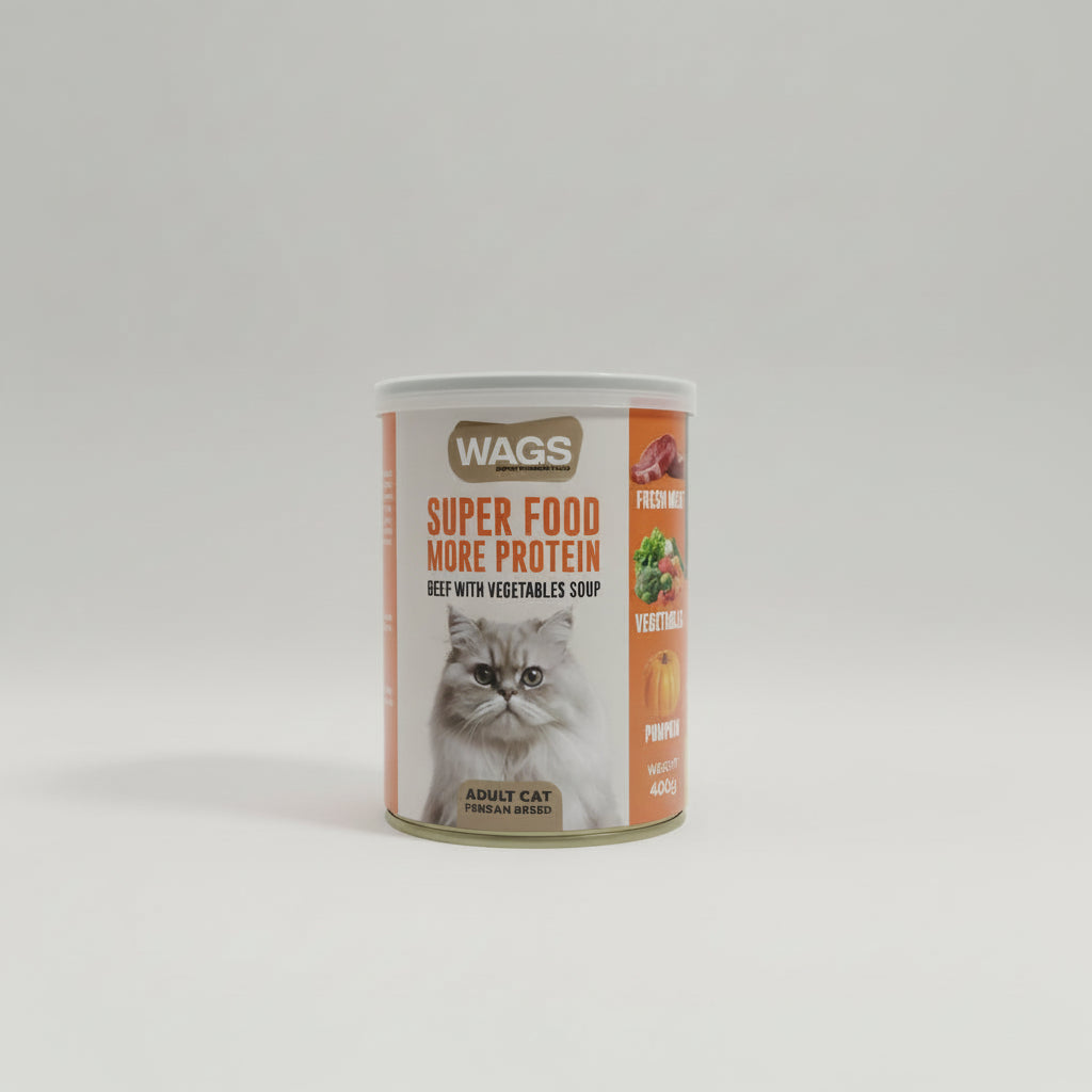 Wags Cat Wet Food - Fresh Meat