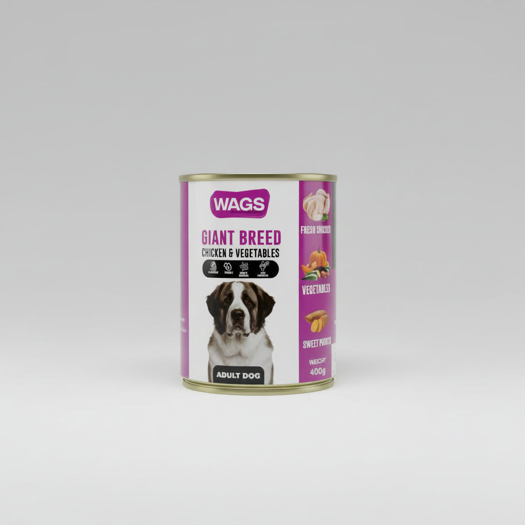 Wags Dog Wet Food with Chicken
