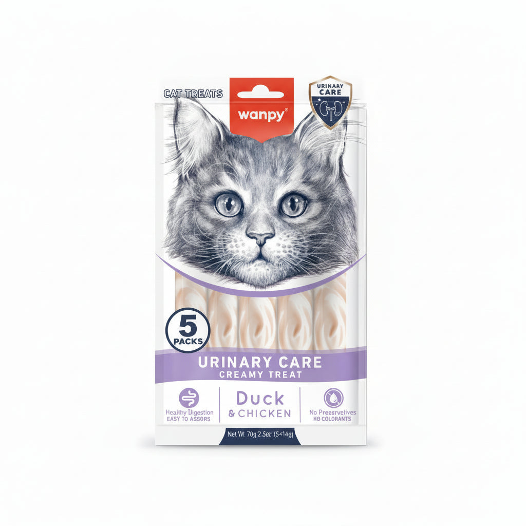 Wanpy urinary Care treat duck & chicken 14g