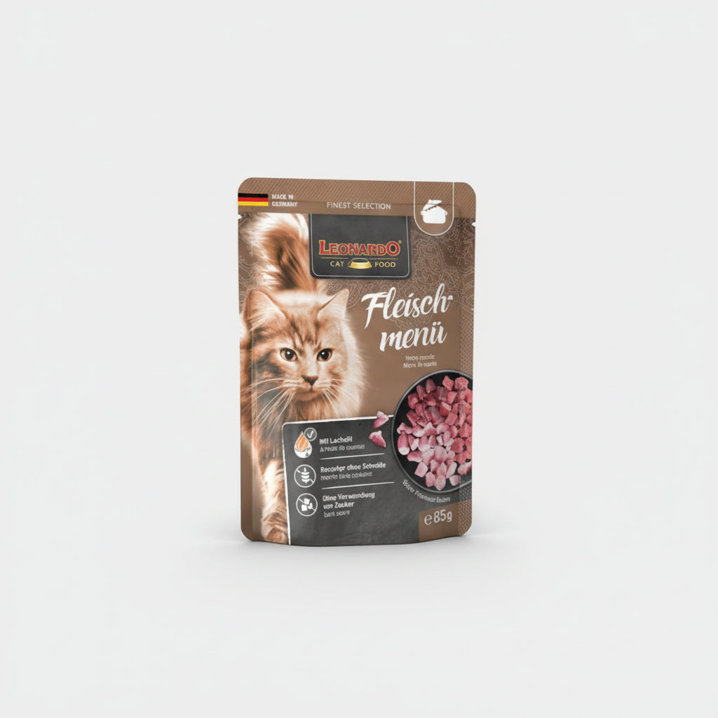 Leonardo Meat Menu Adult Pouch 85g