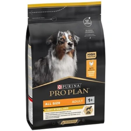 Purina Pro Plan Adult All Light and Sterilised OPTIWeight Chicken 3Kg